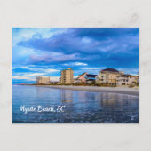 Carte Postale Myrtle Beach, Caroline du Sud Ocean Beach Vue (Devant)
