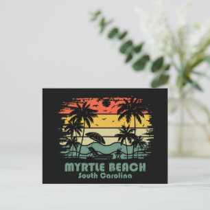 Carte Postale Myrtle Beach Caroline du Sud vintage