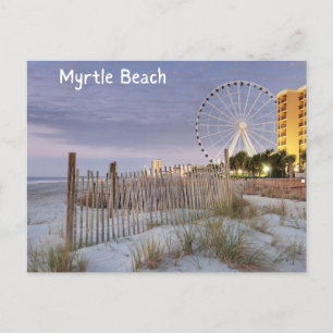 Carte postale Myrtle Beach South Carolina Bord de 