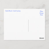 Carte postale Myrtle Beach South Carolina Sunrise (Dos)