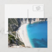 Carte Postale Myrtos Beach, Kefalonia (Devant / Derrière)