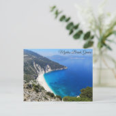 Carte Postale Myrtos Beach Kefalonia Grèce (Debout devant)