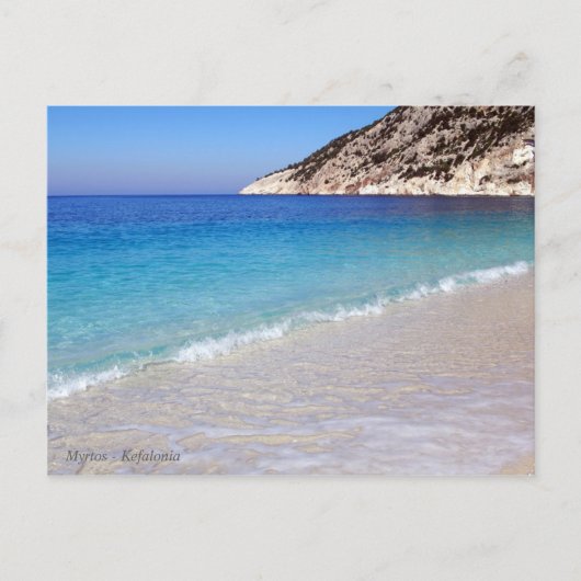 Carte Postale Myrtos - Kefalonia (Devant)