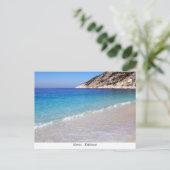Carte Postale Myrtos - Kefalonia (Debout devant)