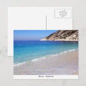 Carte Postale Myrtos - Kefalonia (Devant / Derrière)