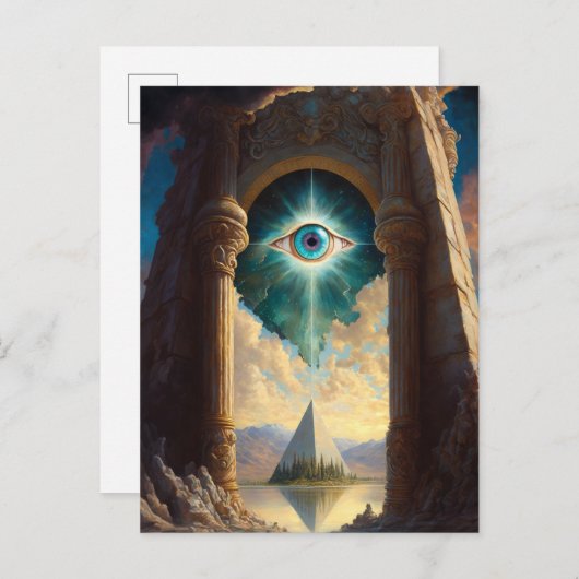 Carte postale Mysmique Pyramide OE (Devant / Derrière)