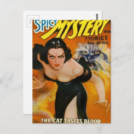 Carte Postale mystère épicé (Devant / Derrière)