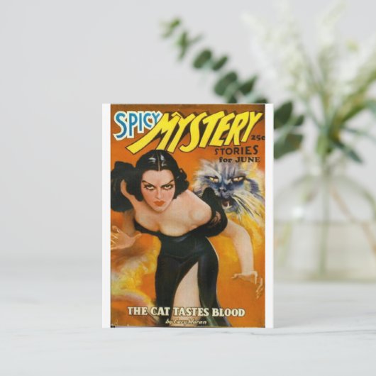 Carte Postale mystère épicé (Debout devant)