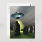 Carte postale Mystères antiques (Devant / Derrière)