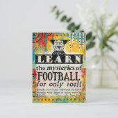 Carte postale Mystères du Football - Drôle de publ (Debout devant)