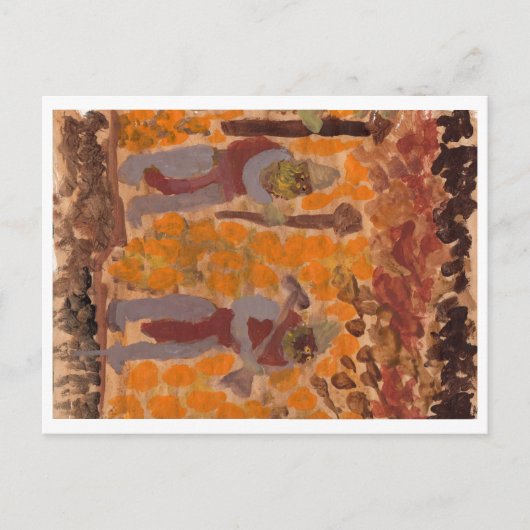 Carte postale Mysterious Beares Figures (Devant)