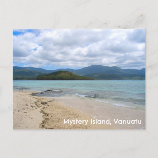 Carte postale Mystery Island, Vanuatu. (Devant)