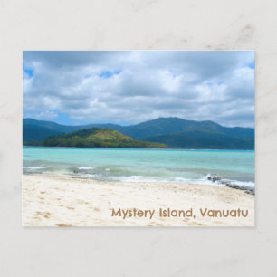 Carte postale Mystery Island, Vanuatu.
