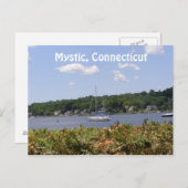 Carte Postale Mystic, Connecticut (Devant / Derrière)