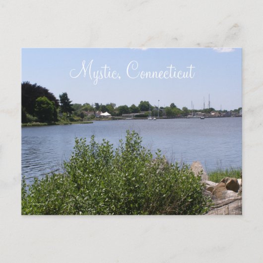 Carte Postale Mystic, Connecticut (Devant)