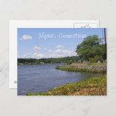 Carte Postale Mystic, Connecticut (Devant / Derrière)