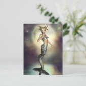 Carte Postale Mystic Moon Mermaid (Debout devant)