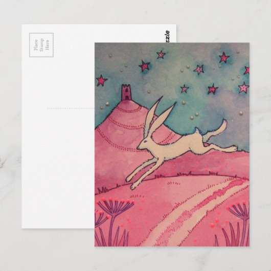 Carte Postale Mystical Hare (Devant / Derrière)