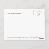 Carte postale Mystical Horse (Dos)