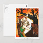 Carte Postale MysticReflections Owl Guardian PostCard (Devant / Derrière)