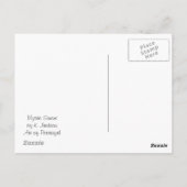 Carte postale mystique de coucher du soleil (Dos)