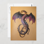 Carte postale Mystique de la bête de la nuit (Devant / Derrière)