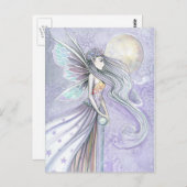 Carte postale mystique Fairy par Molly Harrison (Devant / Derrière)