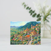 Carte Postale Mystra Grèce (Debout devant)