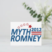 Carte Postale Myth Romney Anti Mitt 2012 (Debout devant)