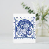 Carte Postale Mythologie grecque - Bleu (Debout devant)