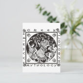 Carte Postale Mythologie grecque (noire) (Debout devant)