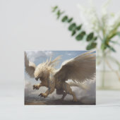Carte Postale Mythologie Griffin Griffin (Debout devant)