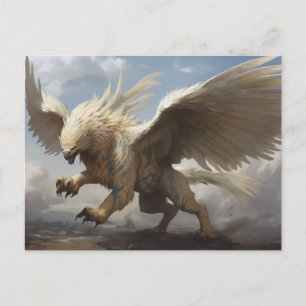 Carte Postale Mythologie Griffin Griffin