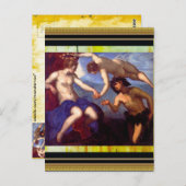 Carte Postale Mythologique Vénus (Devant / Derrière)