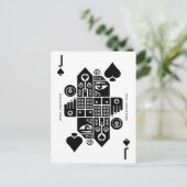 Carte Postale Mythos Belus Jack de pique (Debout devant)