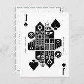 Carte Postale Mythos Belus Jack de pique (Devant / Derrière)