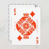 Carte Postale Mythos Jormungandr Roi des Diamants (Devant / Derrière)