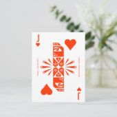 Carte Postale Mythos Kamadeva Jack of Hearts (Debout devant)