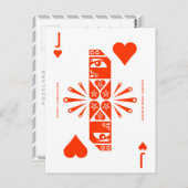 Carte Postale Mythos Kamadeva Jack of Hearts (Devant / Derrière)
