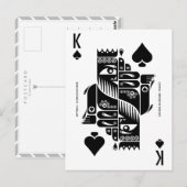 Carte Postale Mythos Osiris roi des pique (Devant / Derrière)