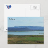Carte Postale Mývatn, Islande (Devant / Derrière)