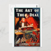 Carte postale n° 1 de la Maison Blanche (Devant / Derrière)