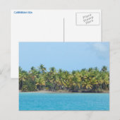 CARTE POSTALE N° 8 DE LA MER CARRIBÉENNE (Devant / Derrière)