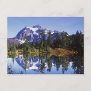 Carte Postale N.A., États-Unis, Washington, Mt. Baker & Snoqualm