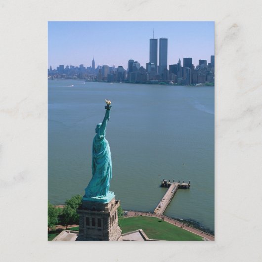 Carte Postale N.A., USA, New York, New York. La Statue (Devant)