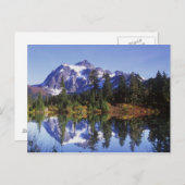 Carte Postale N.A., USA, Washington, Mt. Baker et Snoqualmie (Devant / Derrière)