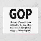 CARTE POSTALE N° GOP (Devant)