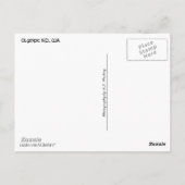 Carte Postale N.P. olympique (Forêt de pluie Hoh 2) (Dos)