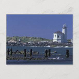 Carte Postale NA, États-Unis, Oregon, Bandon, phare de Coquille