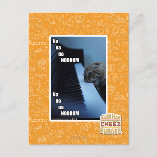 Carte Postale Na na na nooom (Devant)